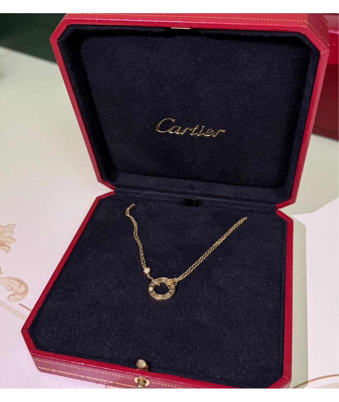 CARTIER Золотая подвеска из желтого золота, фото 3