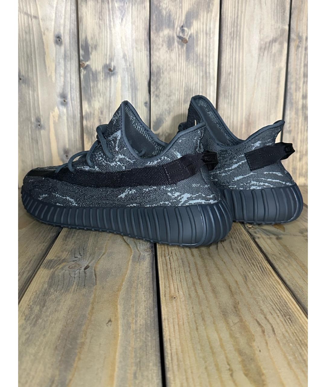 ADIDAS YEEZY Серые низкие кроссовки / кеды, фото 3