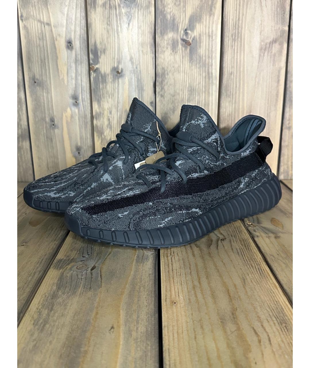 ADIDAS YEEZY Серые низкие кроссовки / кеды, фото 2