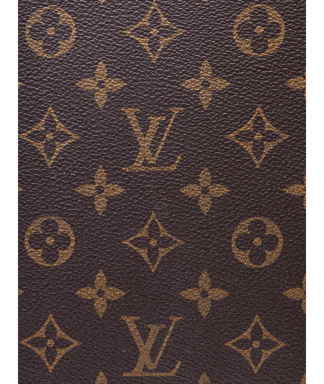 LOUIS VUITTON Коричневый чемодан, фото 5