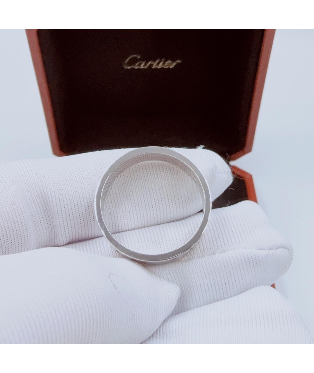 CARTIER Белое кольцо из белого золота, фото 5
