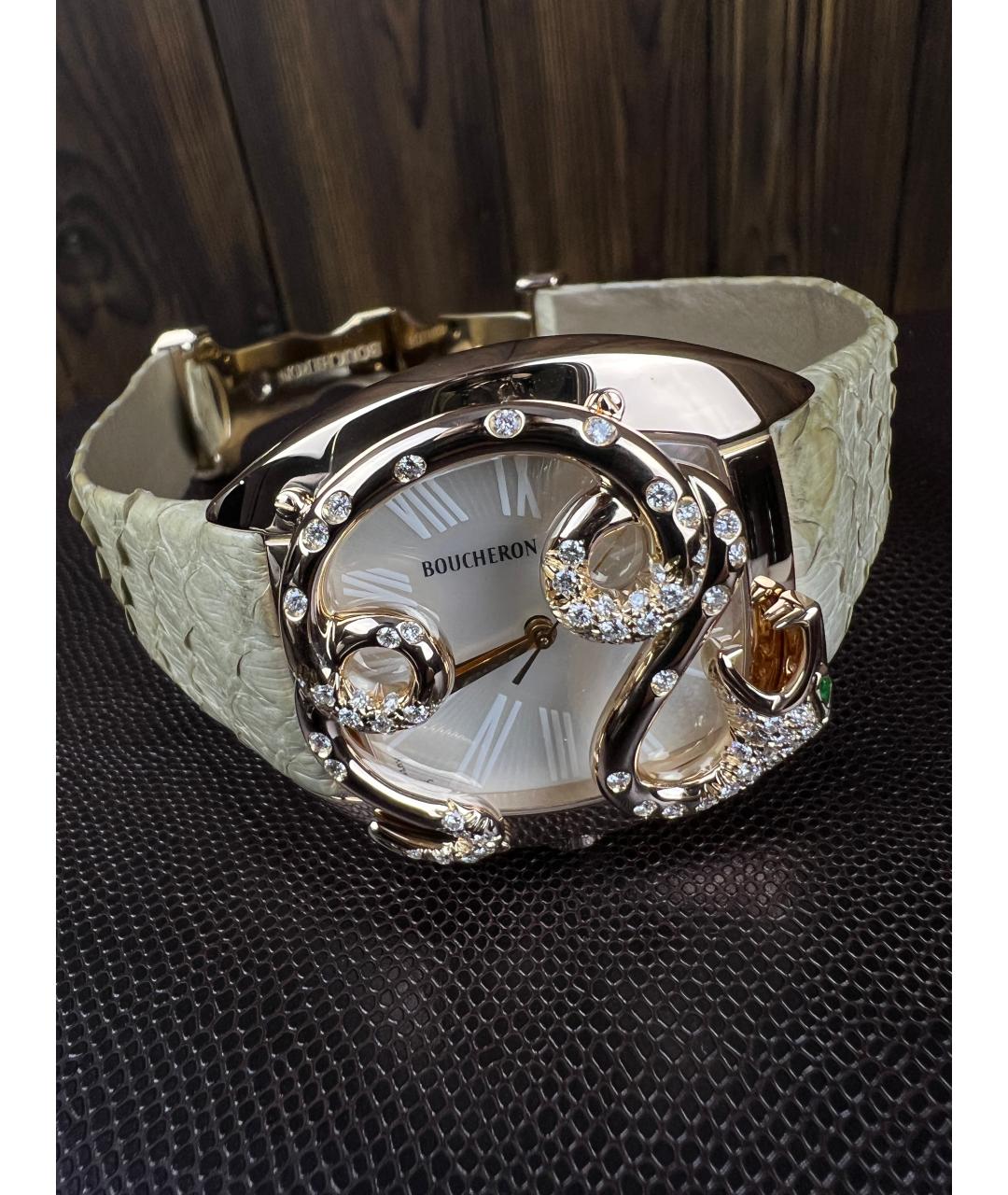 BOUCHERON Часы из розового золота, фото 5