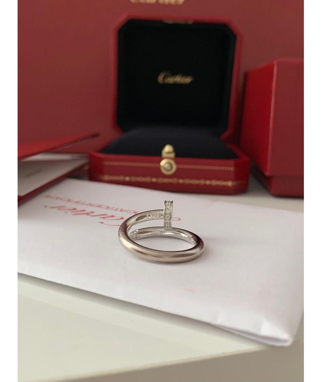 CARTIER Серебряное кольцо из белого золота, фото 5