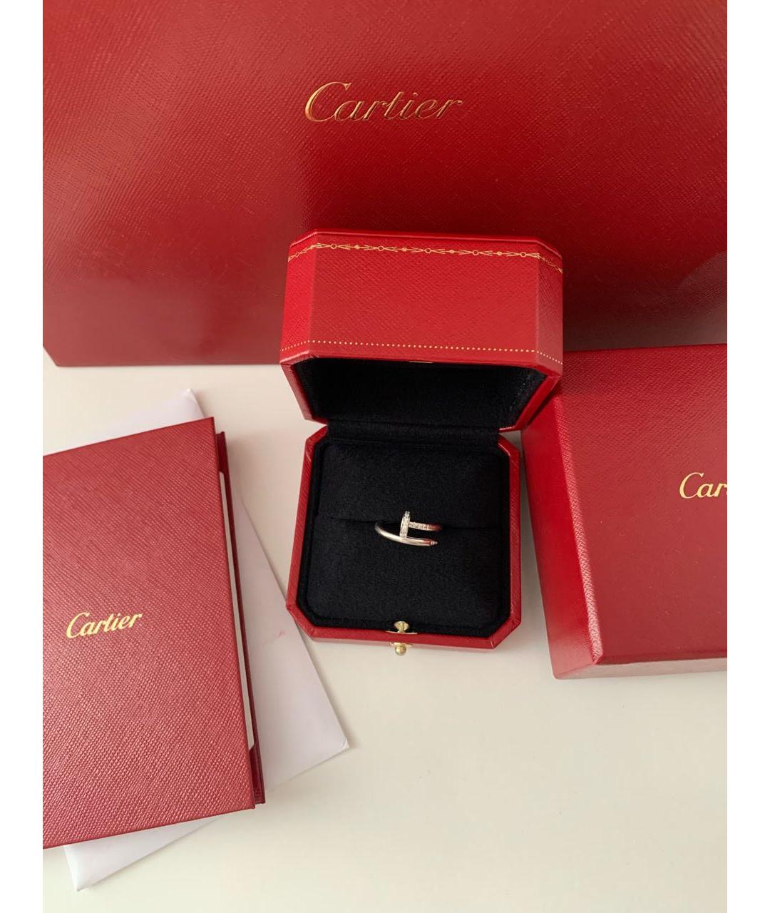 CARTIER Серебряное кольцо из белого золота, фото 6