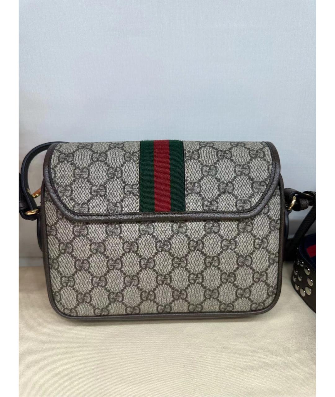 GUCCI Хаки сумка через плечо, фото 2