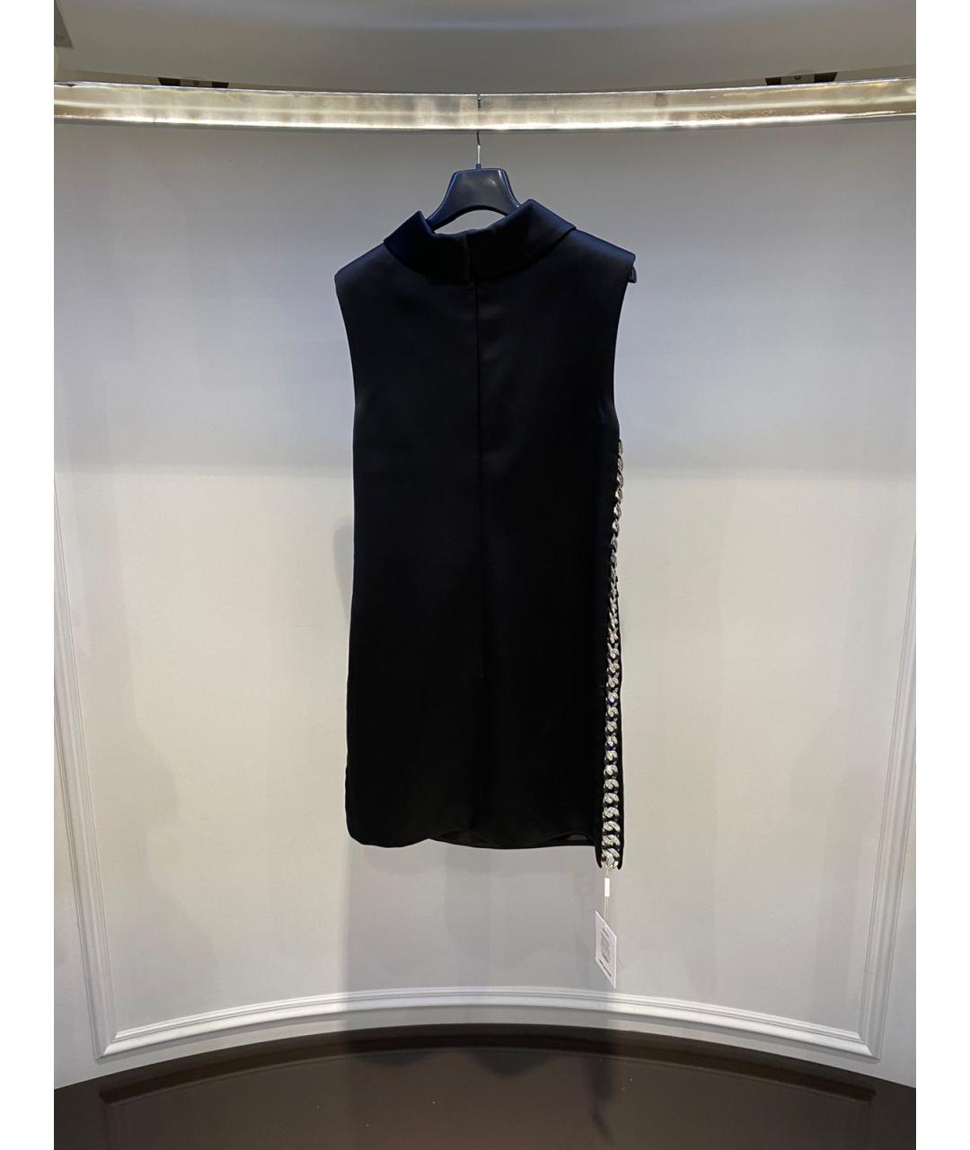 SELF-PORTRAIT Черное полиэстеровое платье, фото 5