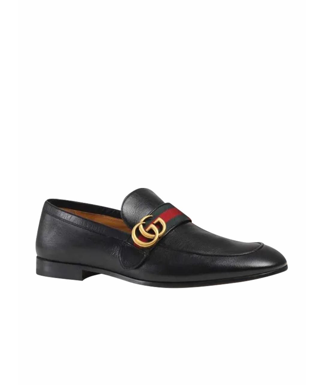 GUCCI Кожаные лоферы, фото 1