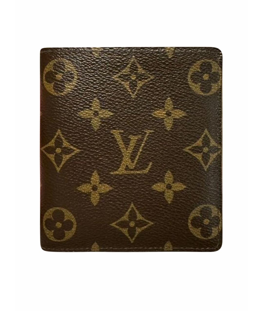 LOUIS VUITTON Коричневый кошелек из искусственной кожи, фото 1