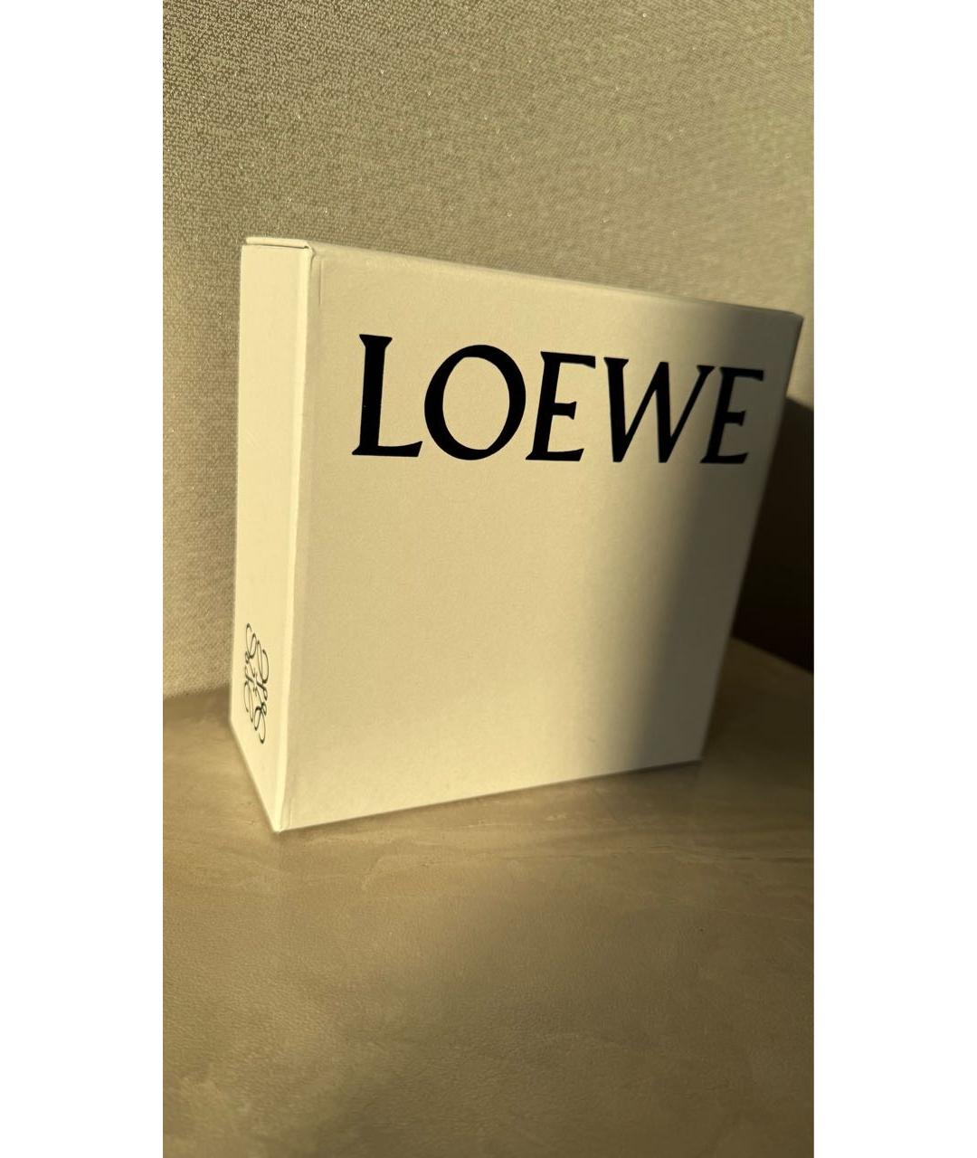 LOEWE Коричневый кожаный ремень, фото 7