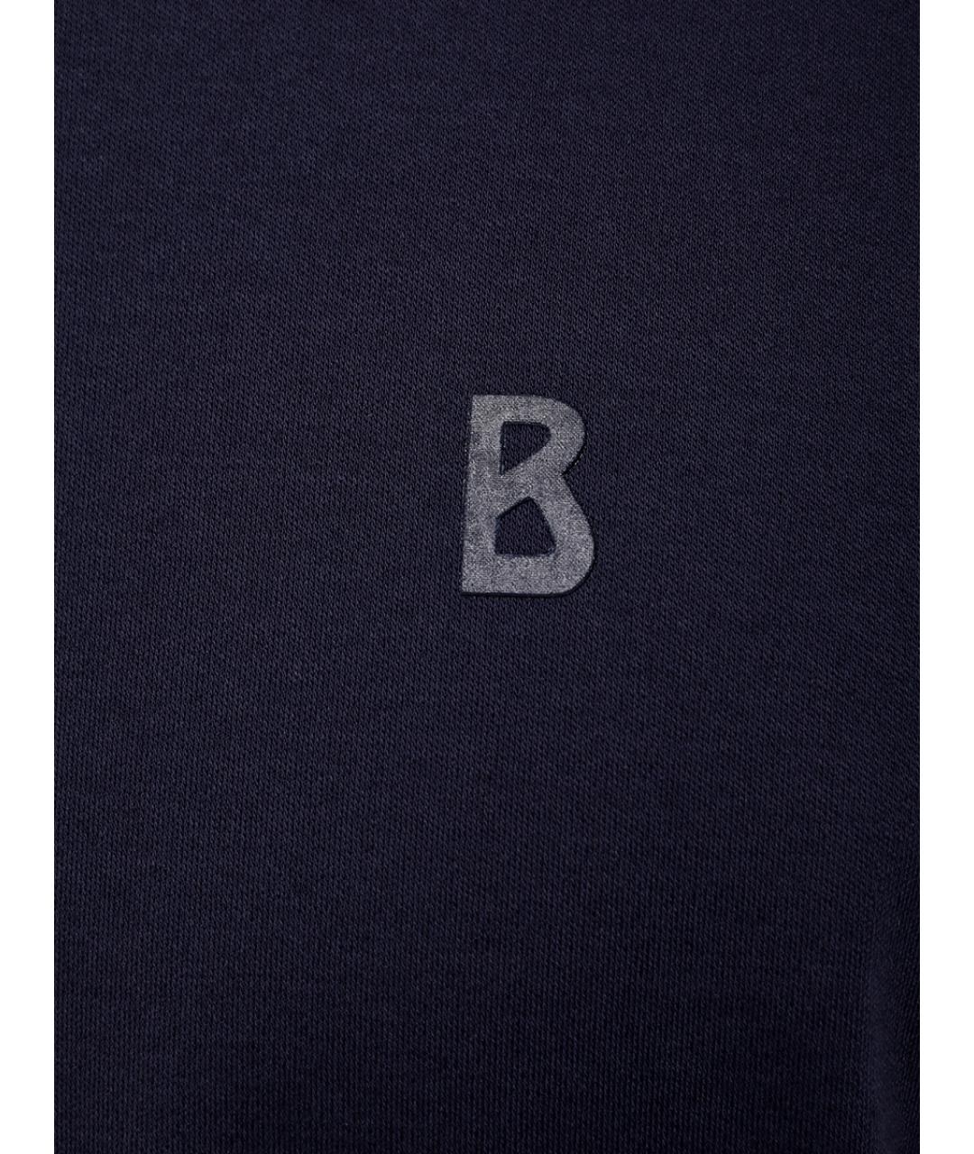 BOGNER Синяя хлопковая футболка, фото 6
