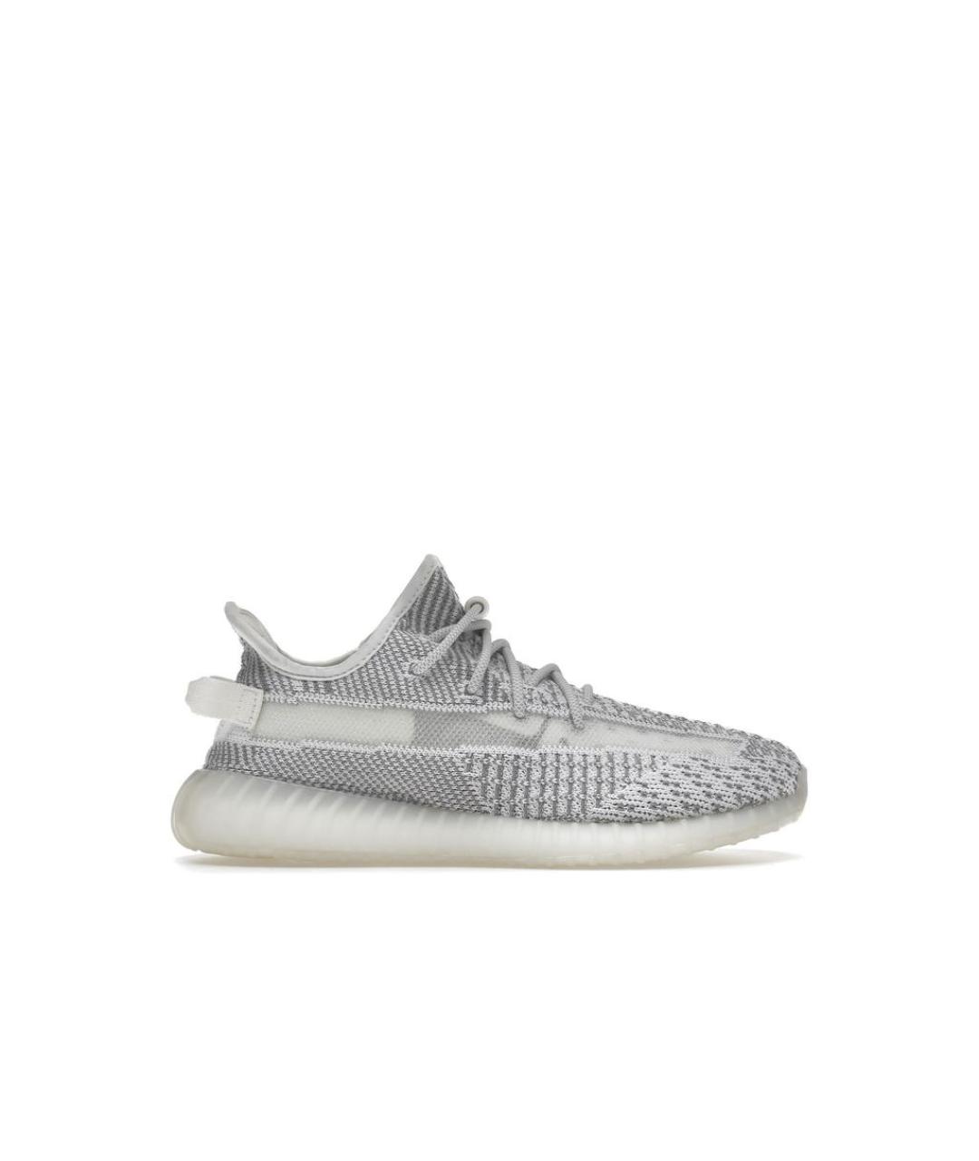 ADIDAS YEEZY Серые текстильные кеды, фото 1