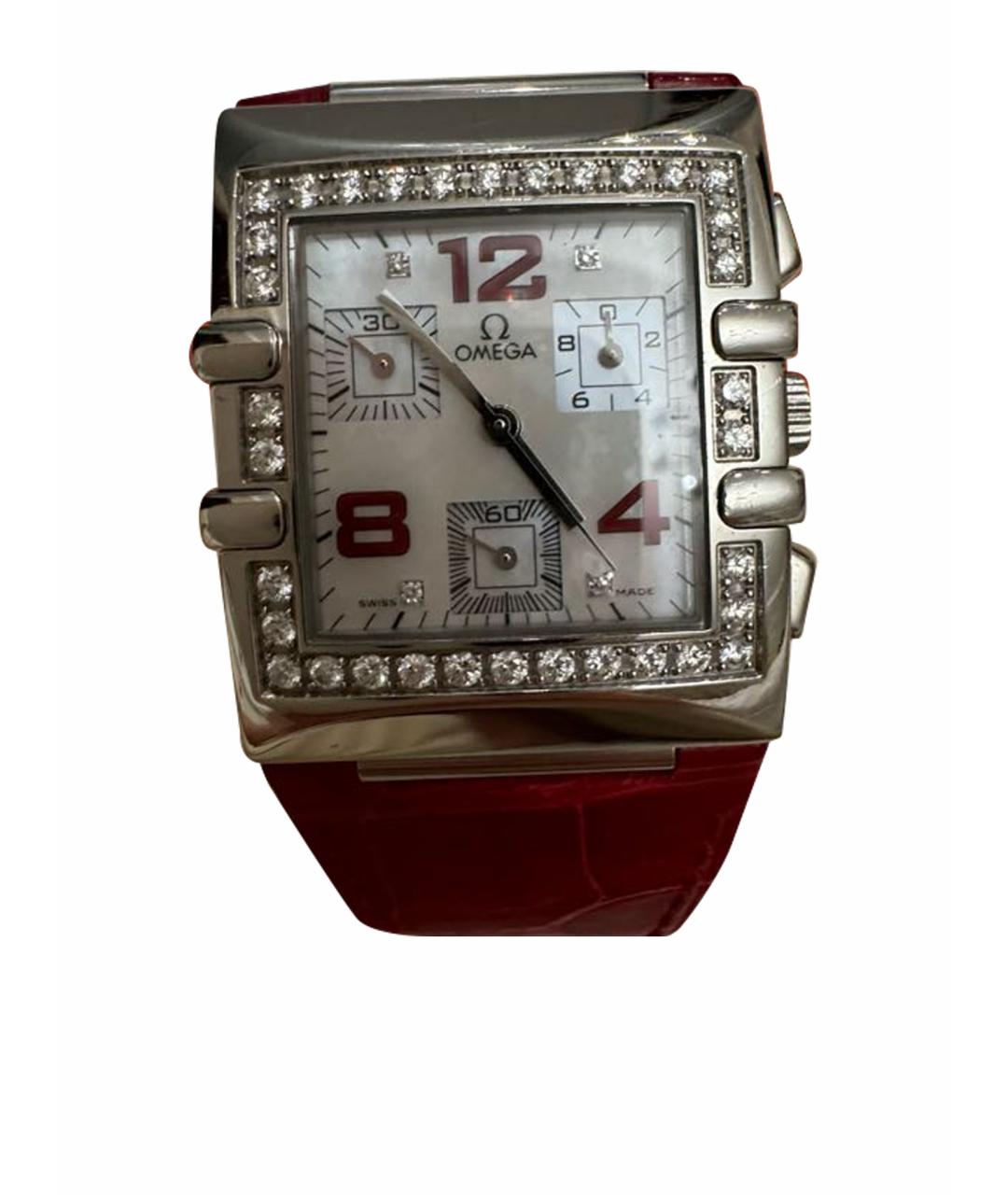 OMEGA Красные часы, фото 1