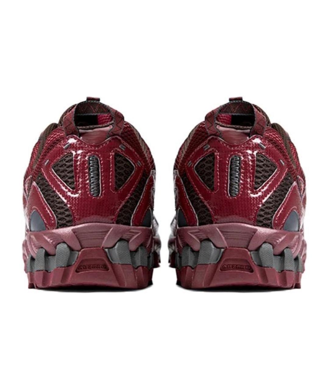 NEW BALANCE Бордовые низкие кроссовки / кеды из лакированной кожи, фото 3