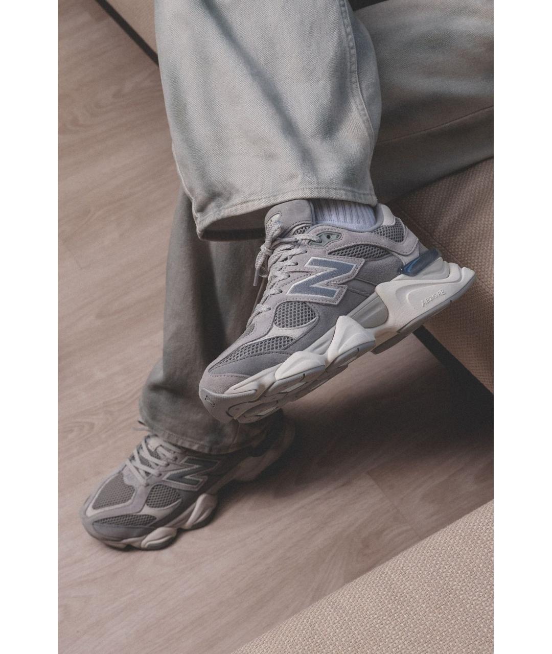 NEW BALANCE Серебряные низкие кроссовки / кеды, фото 5