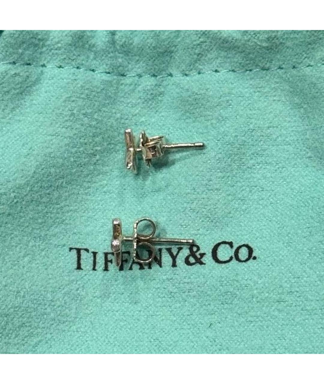 TIFFANY&CO Серебряные серебряные серьги, фото 2