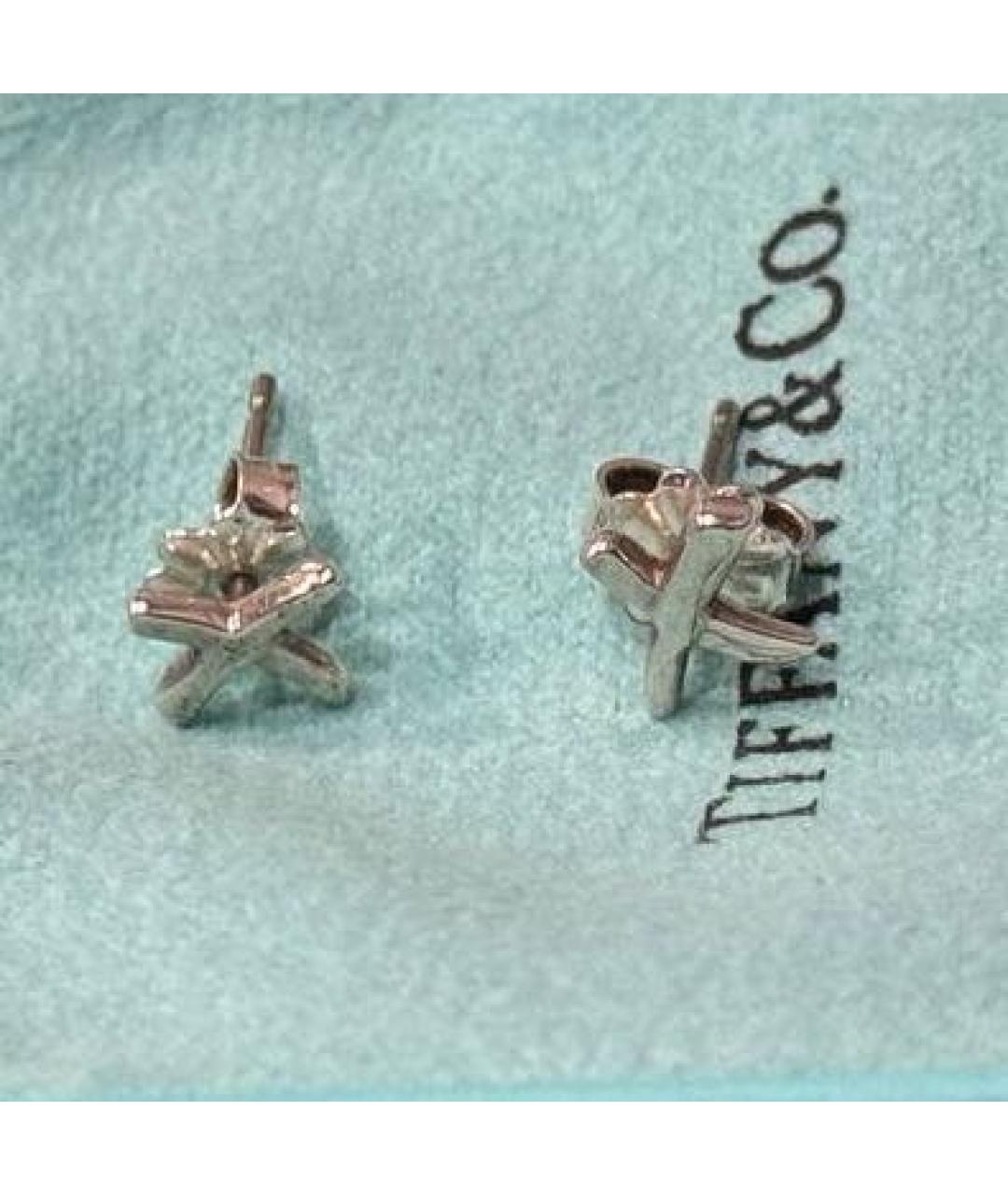 TIFFANY&CO Серебряные серебряные серьги, фото 3