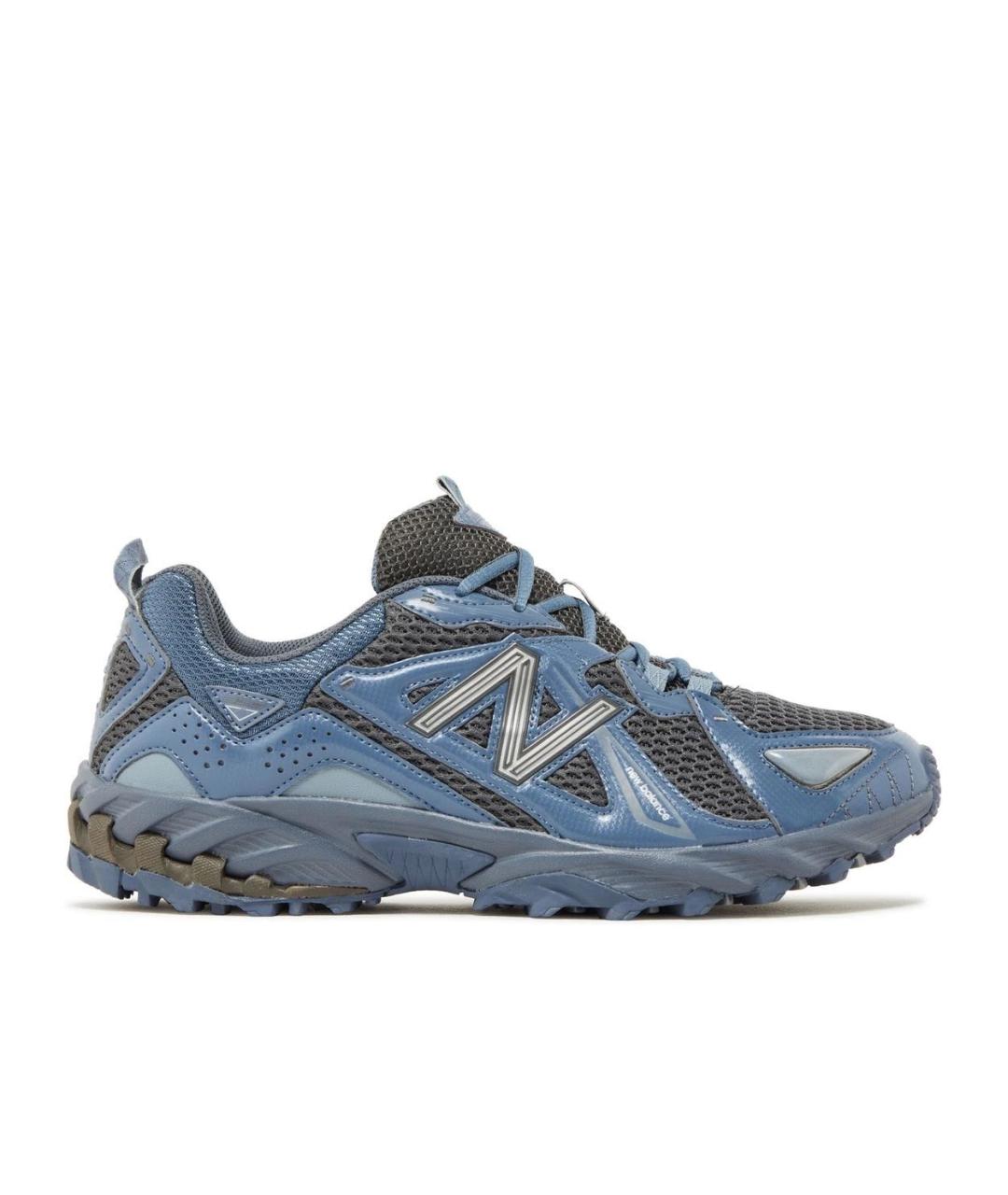 NEW BALANCE Синие кроссовки из лакированной кожи, фото 5