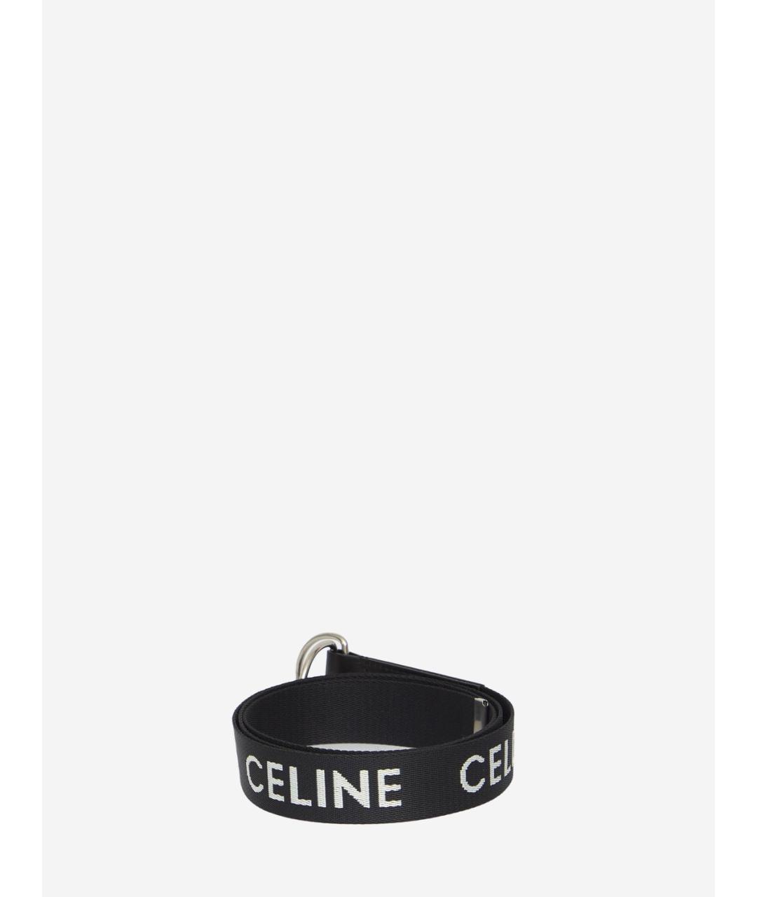 CELINE Черный ремень, фото 3