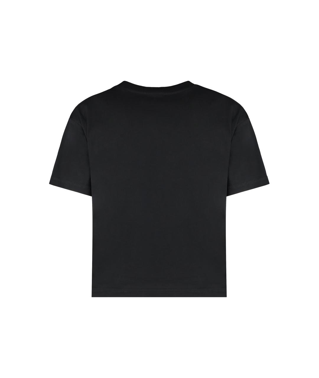 A.P.C. Черная хлопковая футболка, фото 2