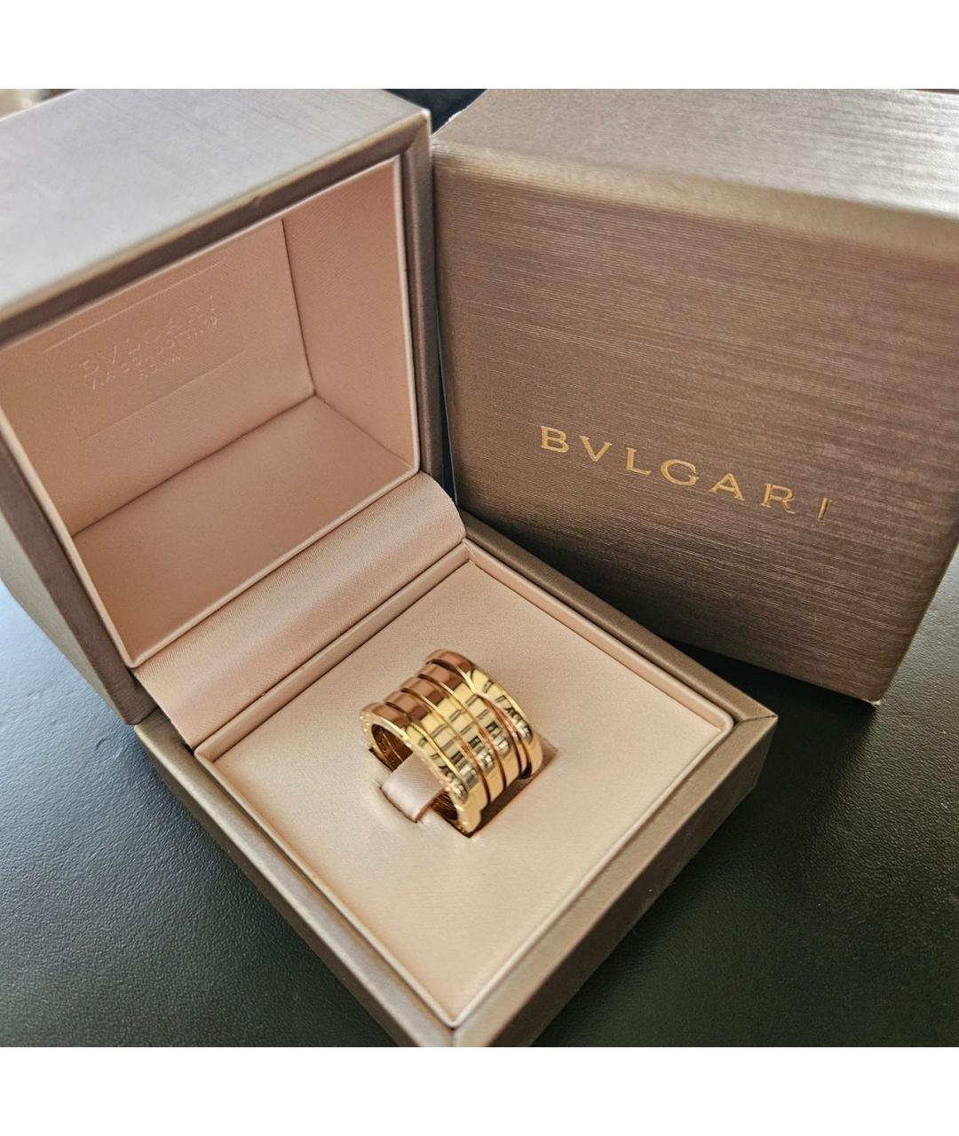 BVLGARI Золотое кольцо из желтого золота, фото 3