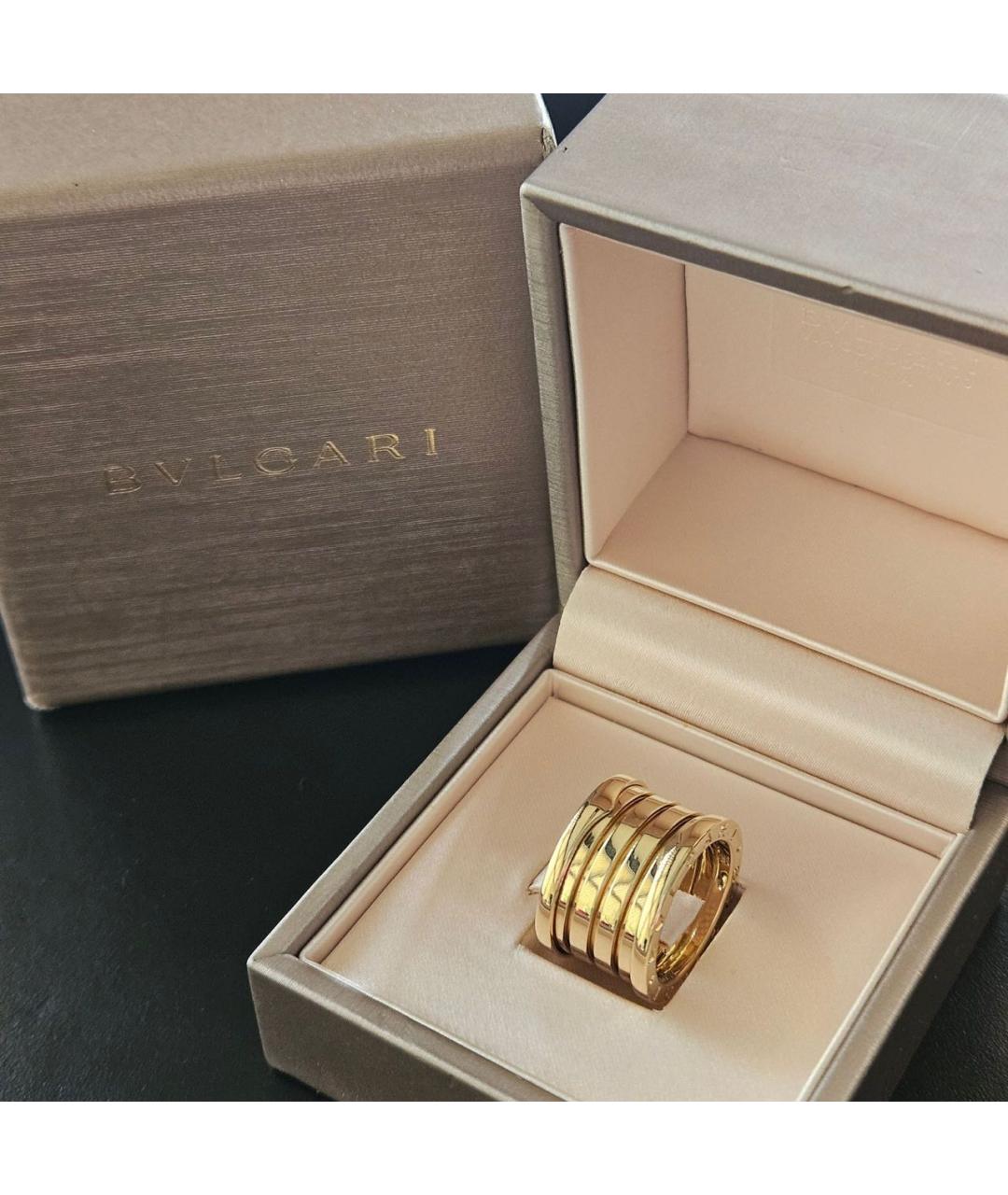 BVLGARI Золотое кольцо из желтого золота, фото 4