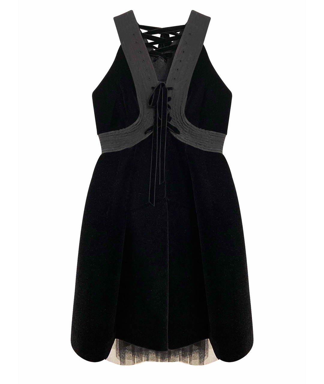 MARC JACOBS Черное бархатное вечернее платье, фото 1