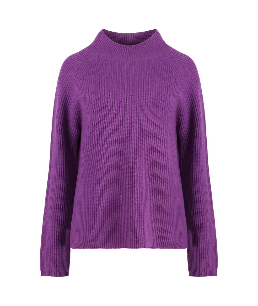 'S MAX MARA Фиолетовый шерстяной джемпер / свитер, фото 1