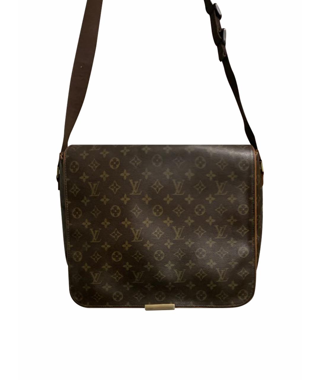 LOUIS VUITTON Коричневая сумка через плечо, фото 1