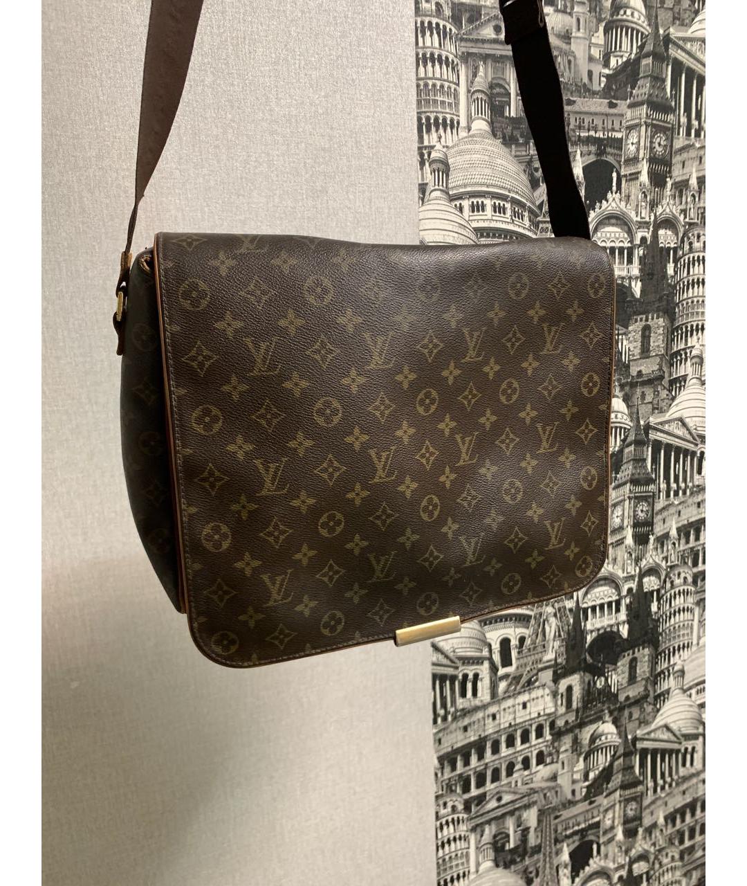 LOUIS VUITTON Коричневая сумка через плечо, фото 2