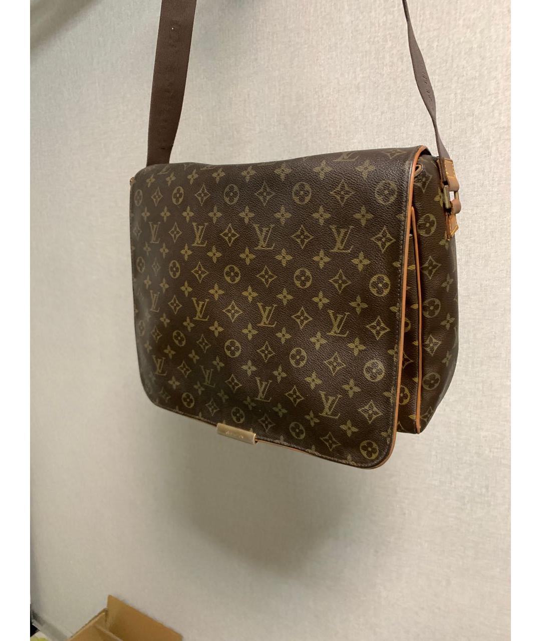 LOUIS VUITTON Коричневая сумка через плечо, фото 3