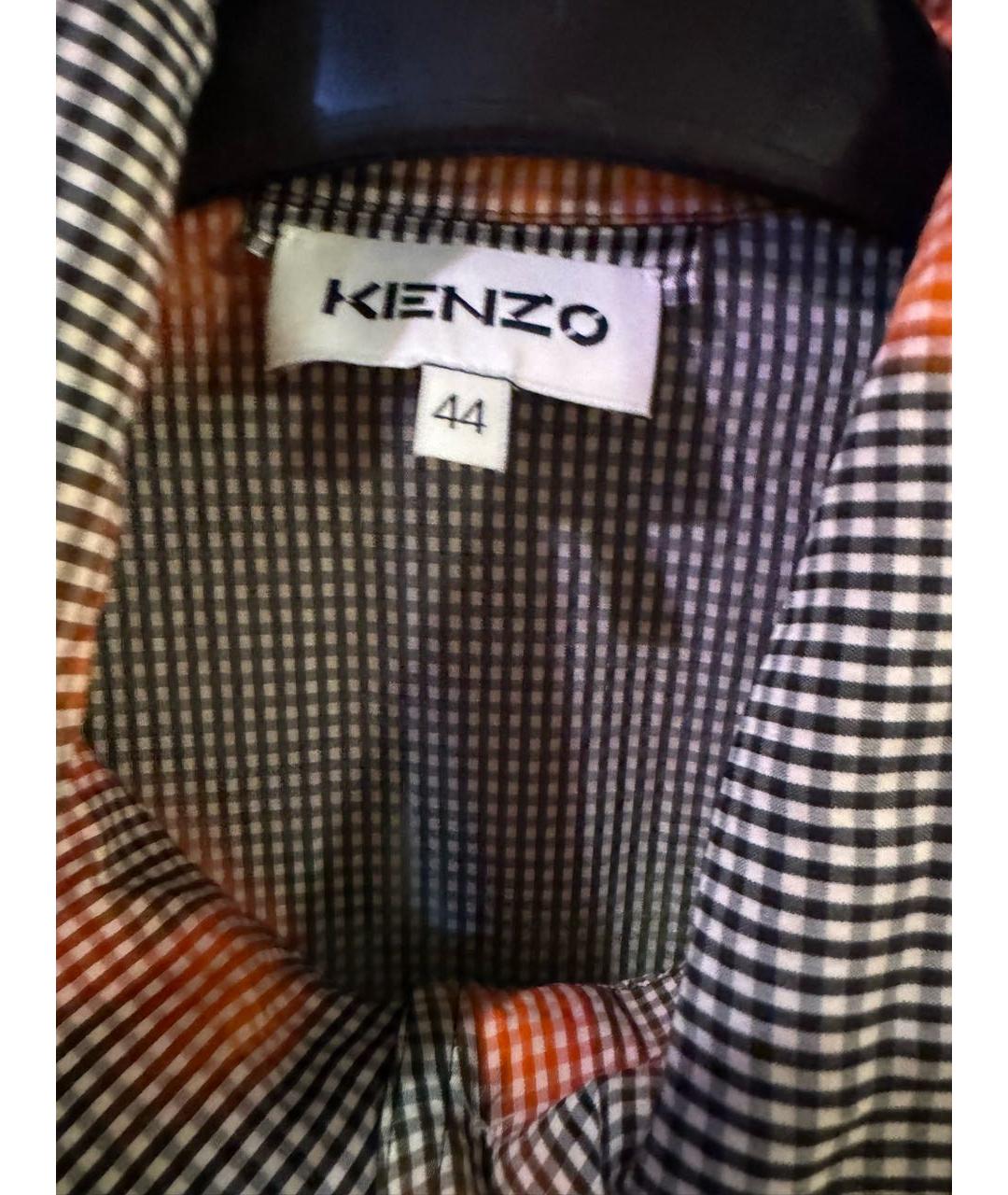 KENZO Мульти вискозное повседневное платье, фото 3