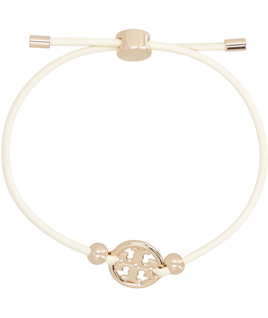 TORY BURCH Белый металлический браслет, фото 2