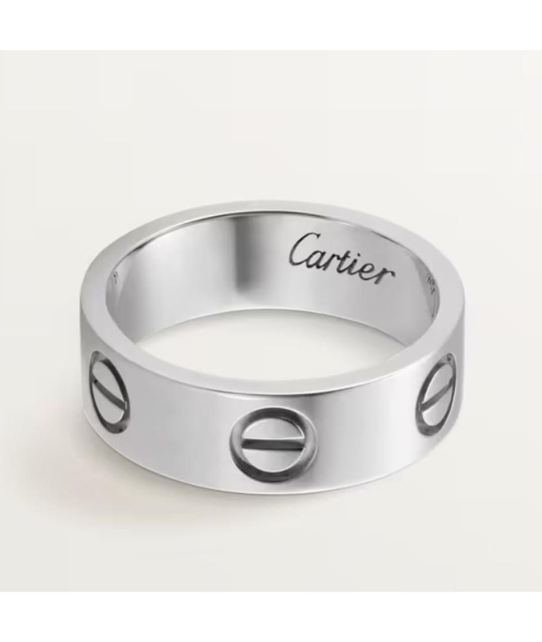 CARTIER Кольцо из белого золота, фото 4