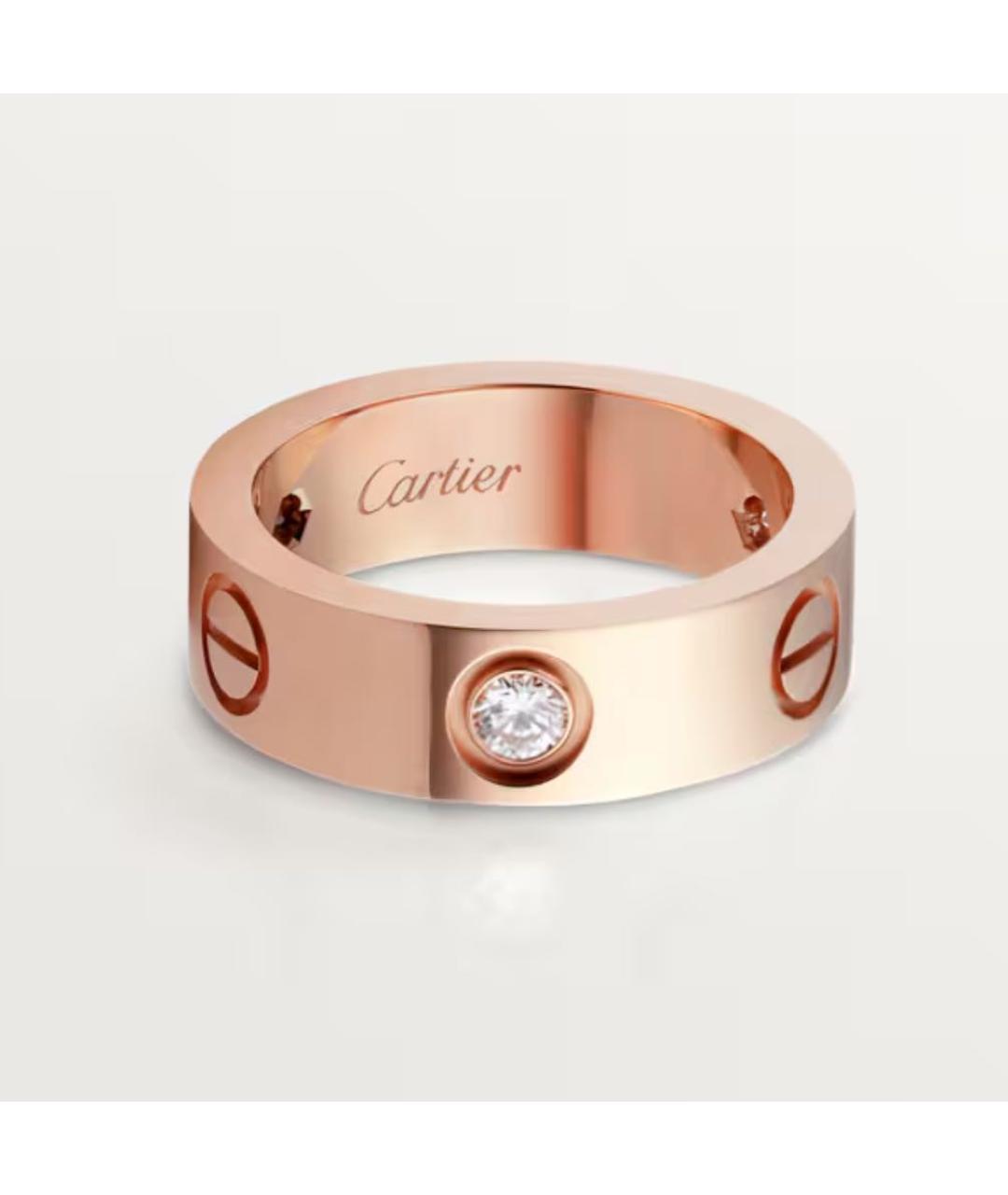 CARTIER Кольцо из розового золота, фото 4