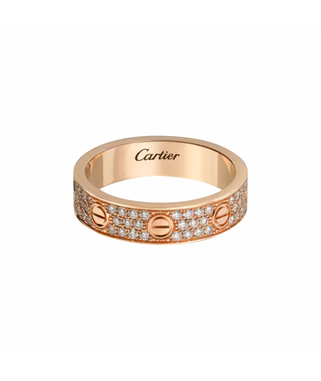 CARTIER Кольцо из розового золота, фото 1