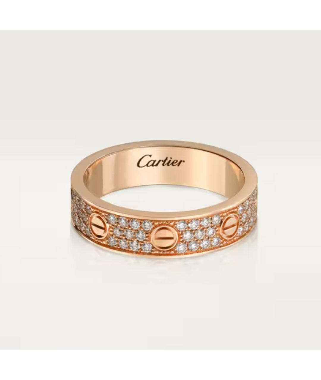 CARTIER Кольцо из розового золота, фото 4