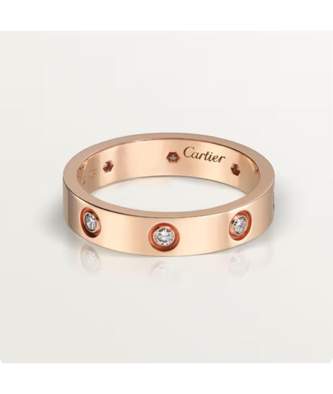 CARTIER Кольцо из розового золота, фото 4