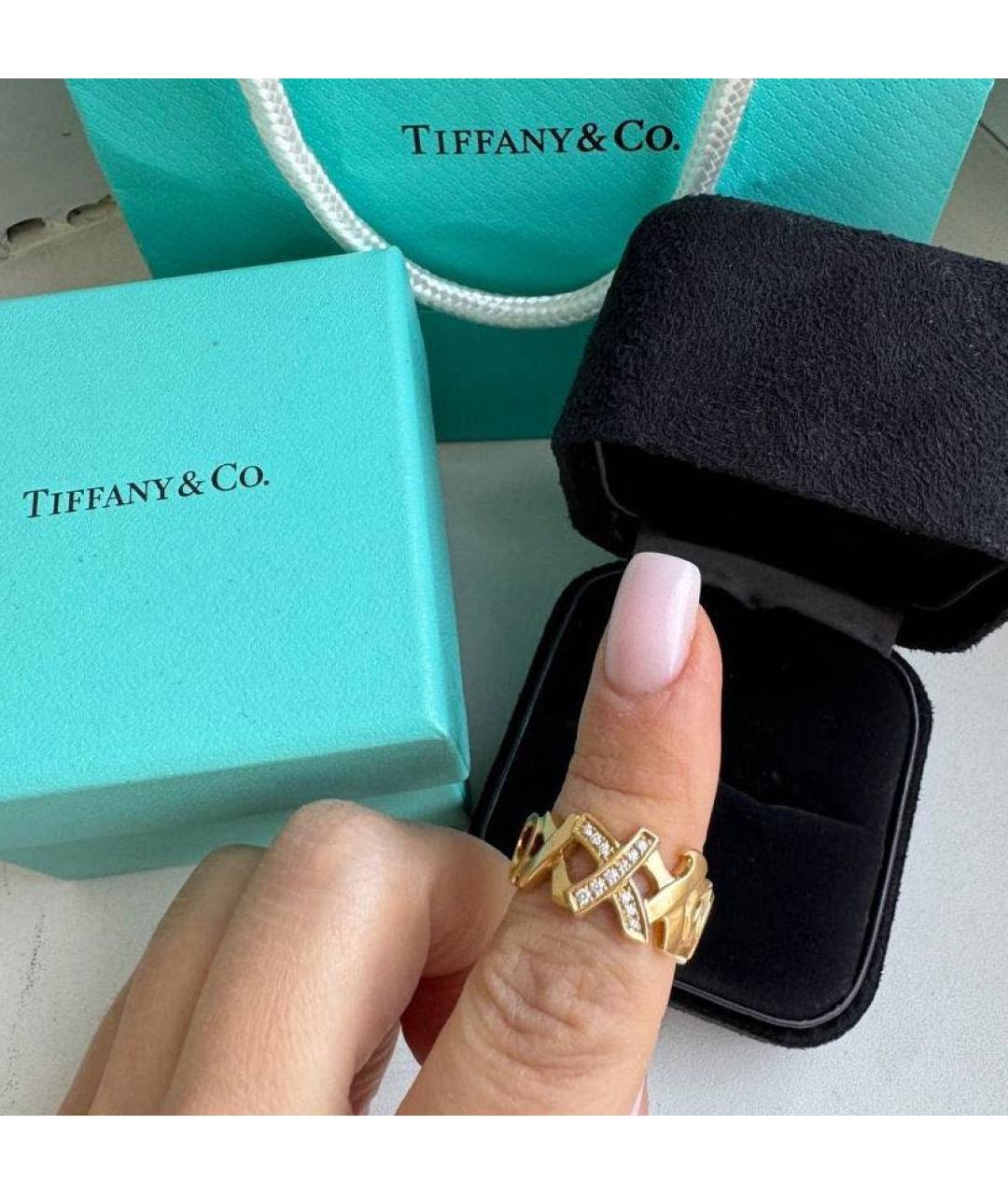 TIFFANY&CO Золотое кольцо из желтого золота, фото 2