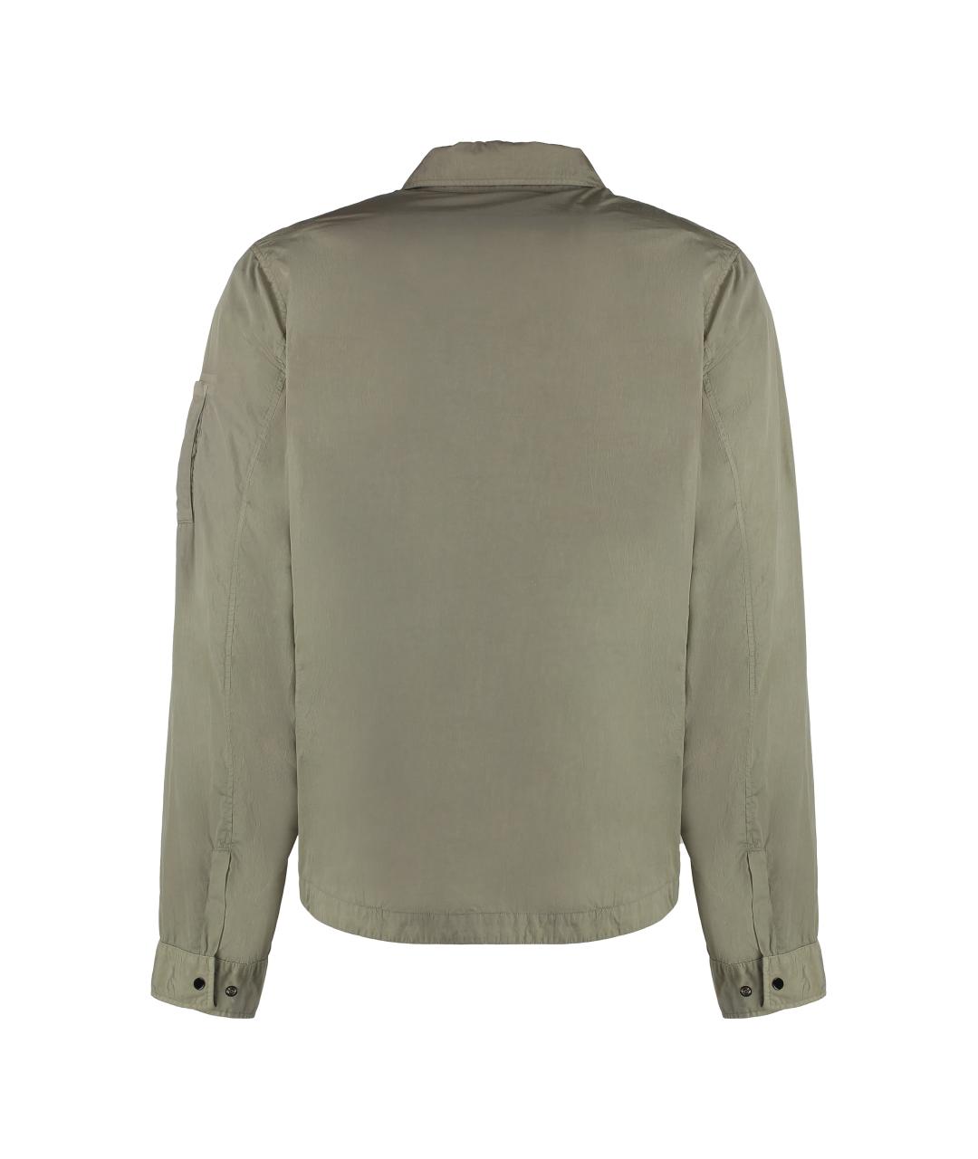 CP COMPANY Зеленая синтетическая куртка, фото 2