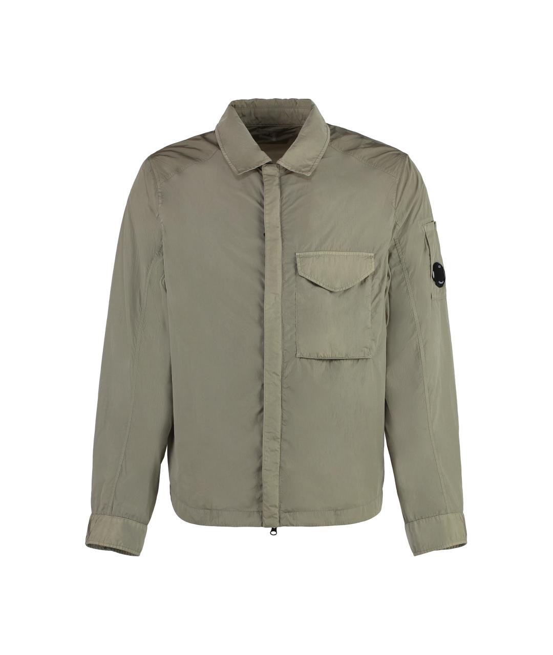 CP COMPANY Зеленая синтетическая куртка, фото 1