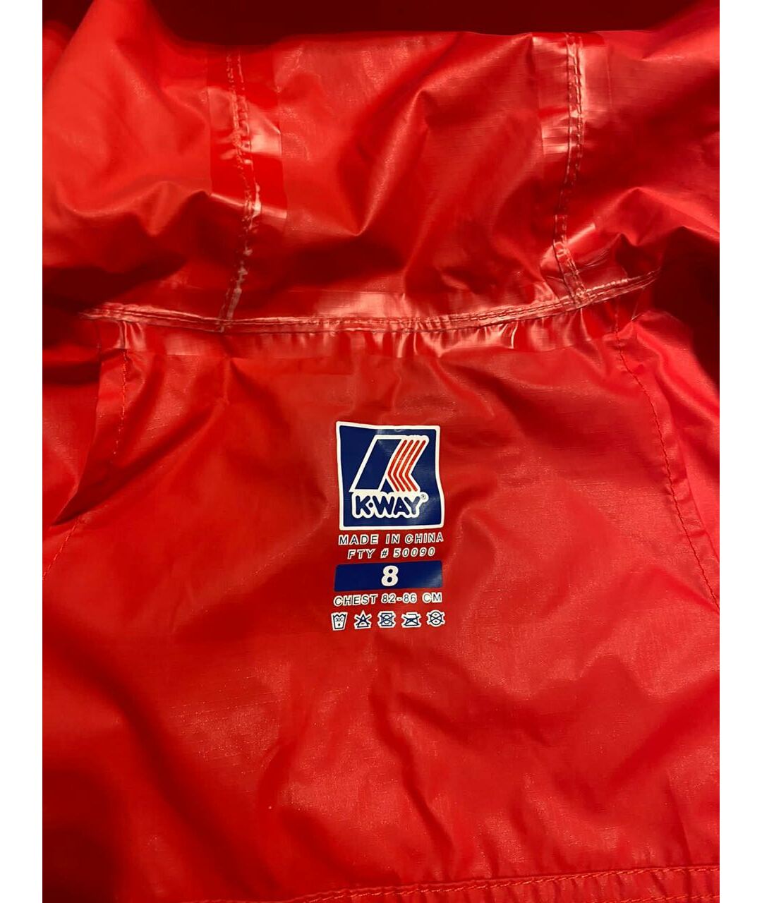 K-WAY Красная куртка, фото 3