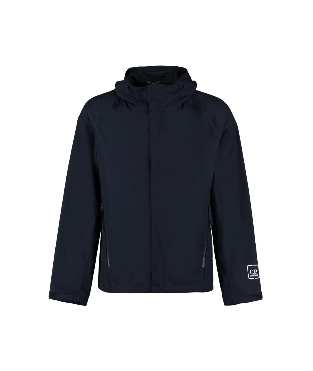 CP COMPANY Темно-синяя хлопковая куртка, фото 1