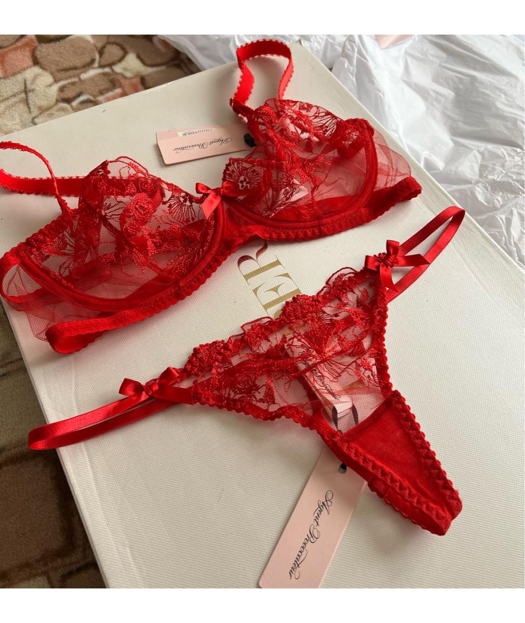 AGENT PROVOCATEUR Красный комплекты, фото 4