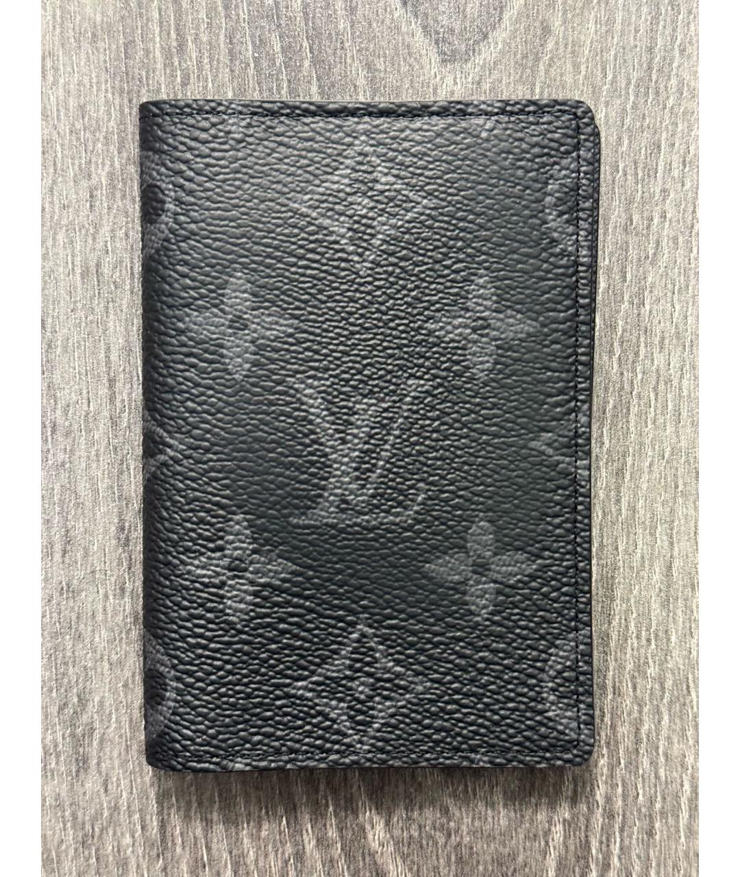 LOUIS VUITTON Черный кардхолдер, фото 9