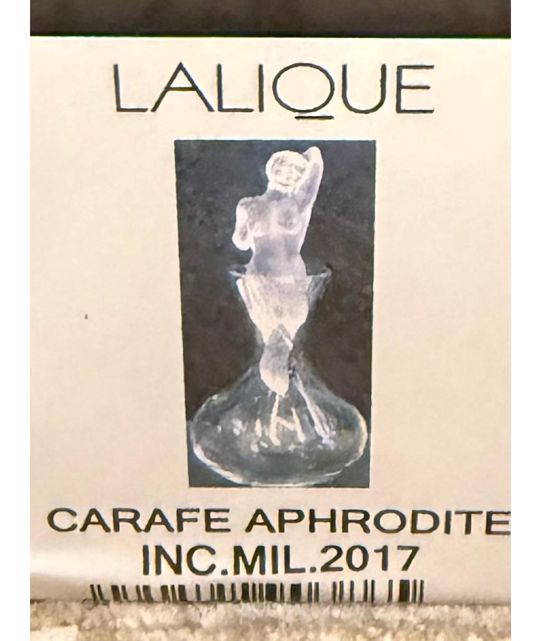 LALIQUE Стеклянный графин и кувшин, фото 6