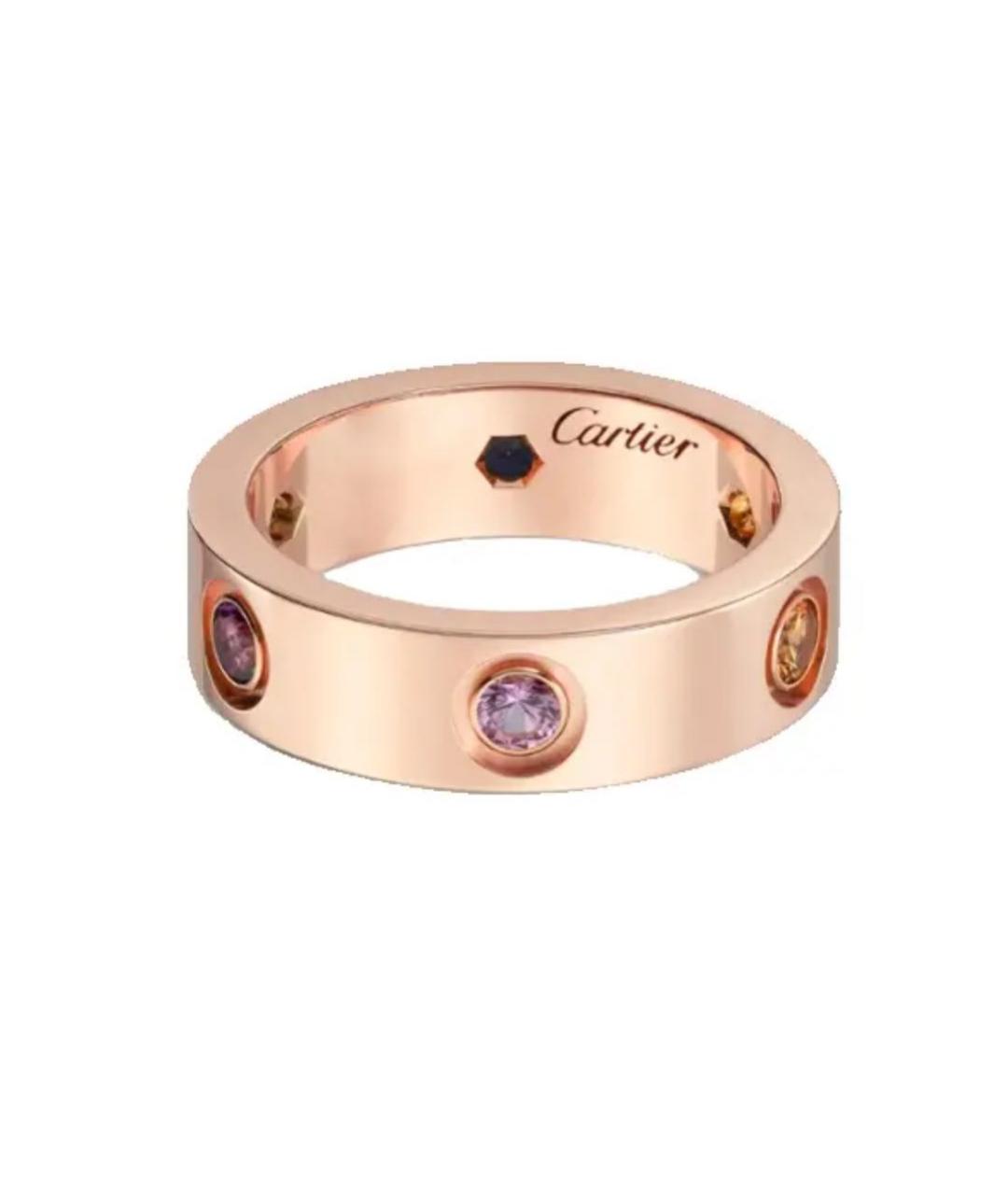 CARTIER Золотое кольцо из розового золота, фото 1