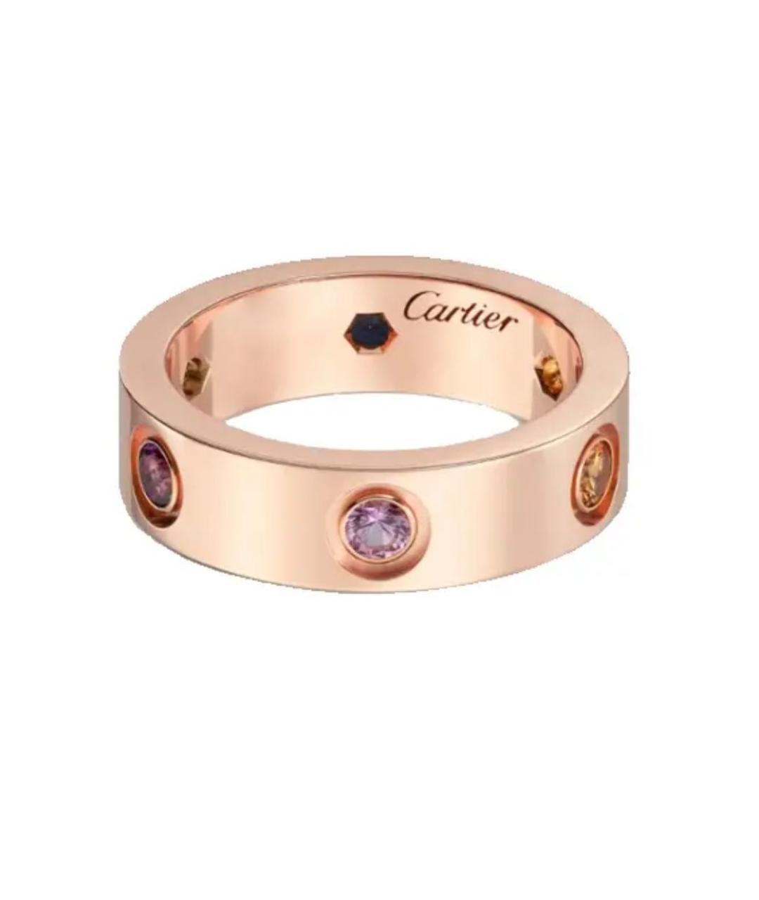 CARTIER Золотое кольцо из розового золота, фото 5