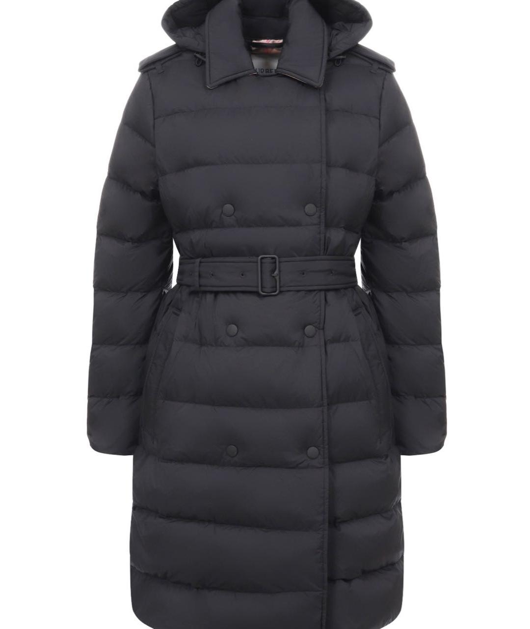 BURBERRY Черный синтетический пуховик, фото 8