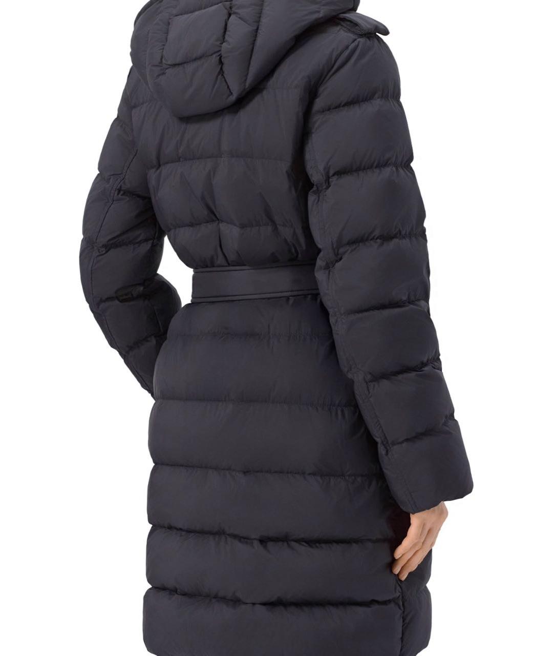 BURBERRY Черный синтетический пуховик, фото 7