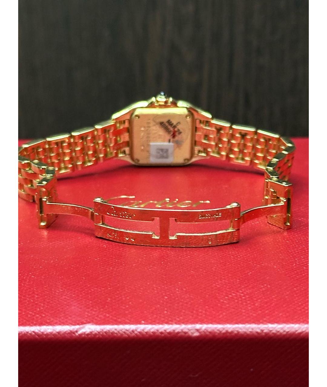 CARTIER Золотые часы из желтого золота, фото 3